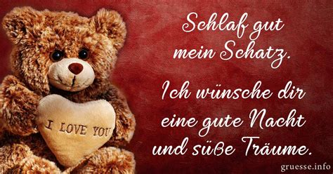 gute nacht mein schatz ich liebe dich